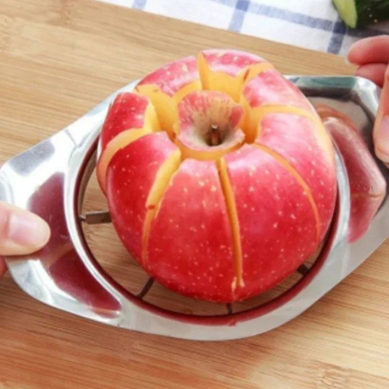 Cortador de maçã de aço inoxidável